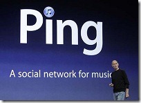 مليون مستخدم للشبكة أبل الاجتماعية Ping