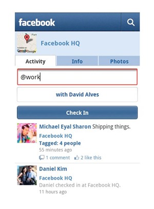 نسخة جديدة لتطبيق الفيس بوك للاندرويد والايفون, وإضافة ميزة تسجيل الدخول لمرة واحدة ف