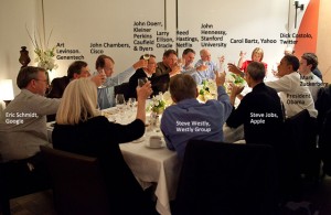 obama dinner with technology titans 300x195 الرئيس الأميركي "أوباما" وعشاءاً ودياً خاصاً مع عمالقة التقنية