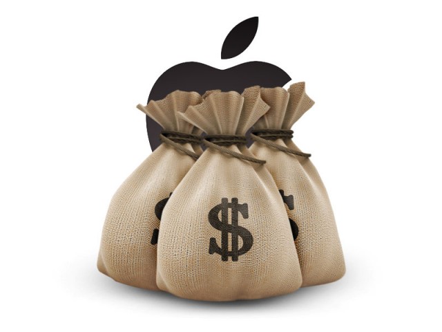 apple earnings money 640x480 توقعات بإنخفاض أرباح آبل عن الربع الماضي