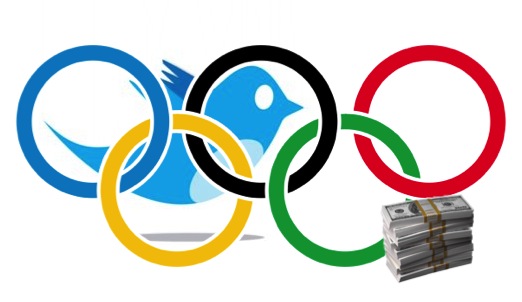 twitter olympics1 تويتر تعتمد على الألعاب الأولمبية لتعزيز مكانتها وأرباحها
