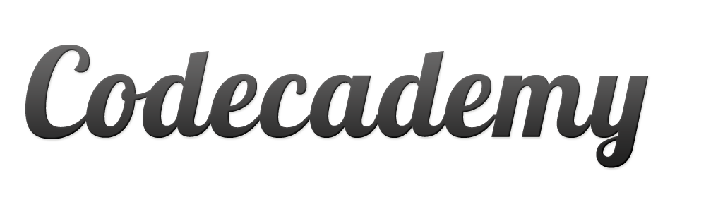 codecademy logo black موقع Code Cademy لتعلم لغات الويب