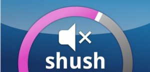 Shush Banner 300x144 تطبيق Shush! لإدارة وضع الصامت باحترافية لجهاز أندرويد