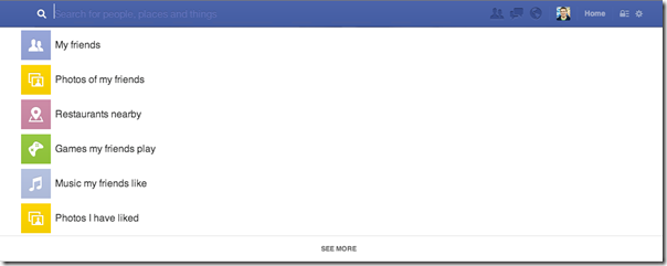 Graph Search 3 thumb الفيس بوك يكشف عن محرك بحثه الجديد Graph Search ( صور و فيديو )