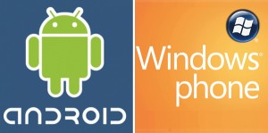 android windows phone 300x149 صراع Google و Microsoft ، من المستفيد؟