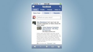 facebook mobile web 300x168 ثورة الفيس بوك على الموبايل