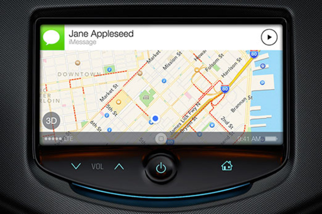 ios in car large verge medium landscape آبل تعتزم إطلاق نظام iOS في السيارات الأسبوع المقبل