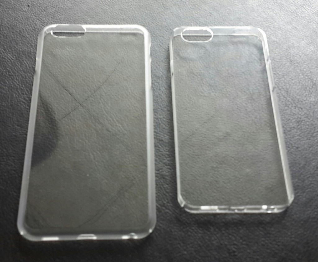 أغطية آيفون 6 الشفافة 1024x844 صورة مسربة لاثنين من أغطية آيفون 6 الشفافة