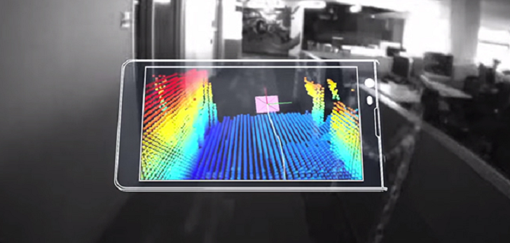 قوقل تابلت قوقل تعمل على تطوير لوحي بخاصية التصوير ثلاثي الأبعاد