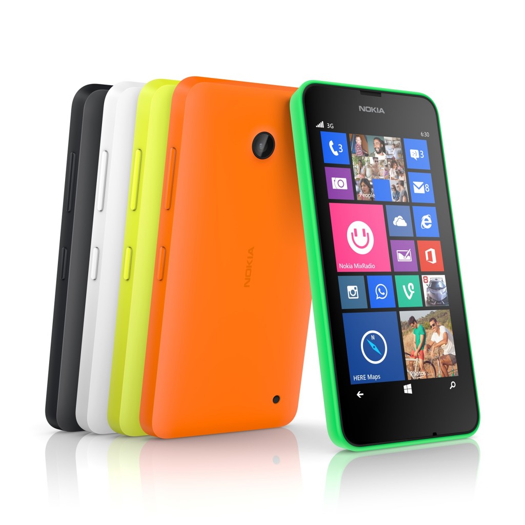 Nokia Lumia 630 Group 1024x1024 مايكروسوفت تطلق ثلاثة هواتف لوميا جديدة في الشرق الاوسط