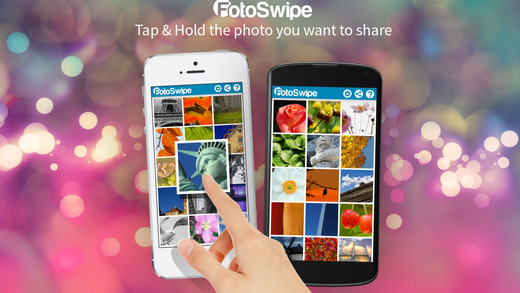 تطبيق FotoSwipe لنقل الصور بالسحب بين آيفون وأجهزة أندرويد - عالم التقنية