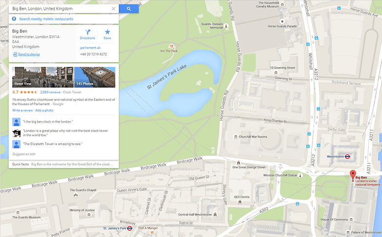 google-maps-send-to-device