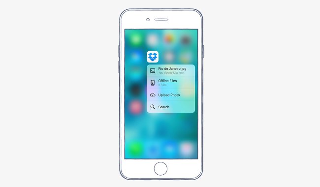 تحديث Dropbox ليدعم ميزات iOS 9 وتقنيات هواتف أبل الجديدة