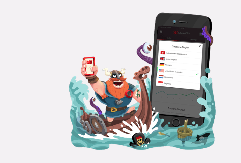 أوبرا تطلق تطبيقها الجديد Opera VPN لتوفير VPN مجاني وغير محدود على iOS