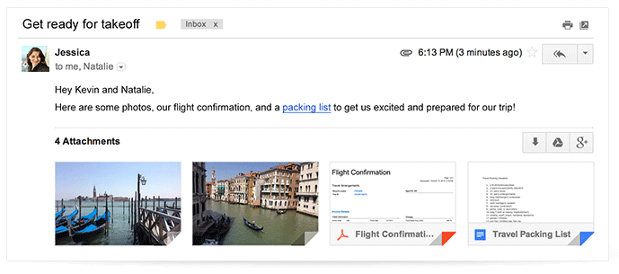 Attachments gmail drice بريد جي مايل يتكامل مع درايف لحفظ المرفقات تلقائياً