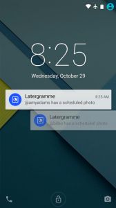 Latergramme