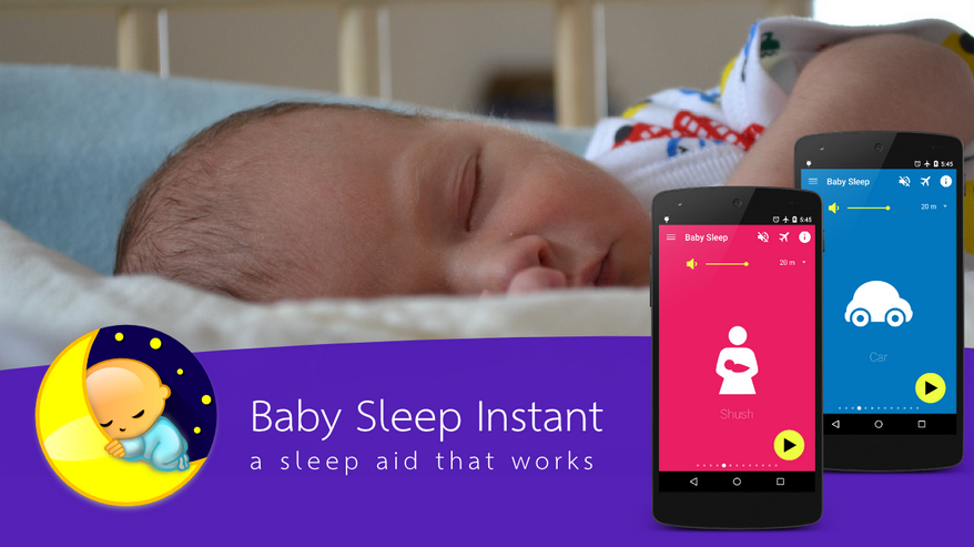 تطبيق Baby Sleep Instant لمساعدة طفلك على النوم فورًا