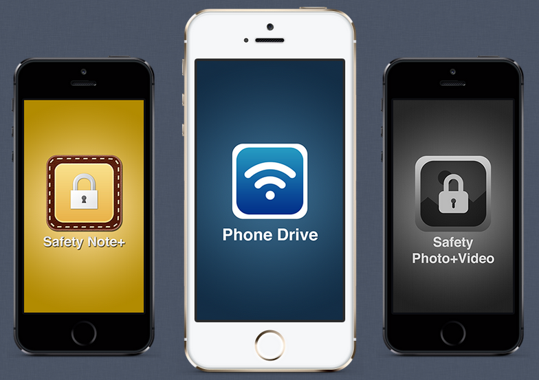مع Phone Drive يمكنك إستخدام جهاز iOS كمحرك أقراص لاسلكي
