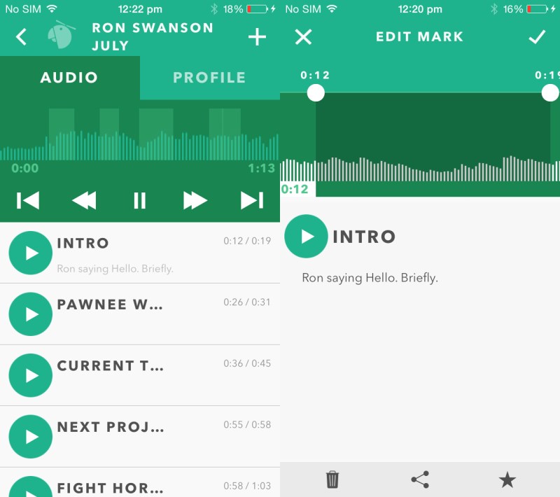Pio التطبيق المثالي لتسجيل الأصوات وخاصةً في المقابلات على iOS