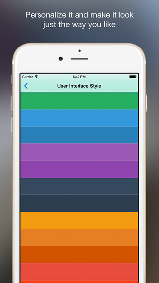 Contacts Pad على iOS للوصول السريع لجهات الإتصال المفضلة