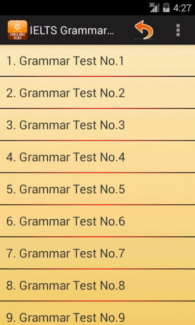IELTS Grammar Test