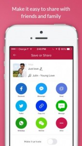 Sharalike على iOS لإنشاء شرائح فيديو من صورك مجانًا