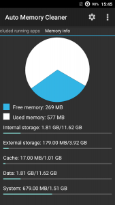 Auto Memory Cleaner لتظيف ذاكرة الأندرويد على نحو فعّال