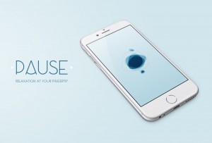 PAUSE على iOS تطبيق تفاعلي لإستعادة التركيز والتخلص من التوتر