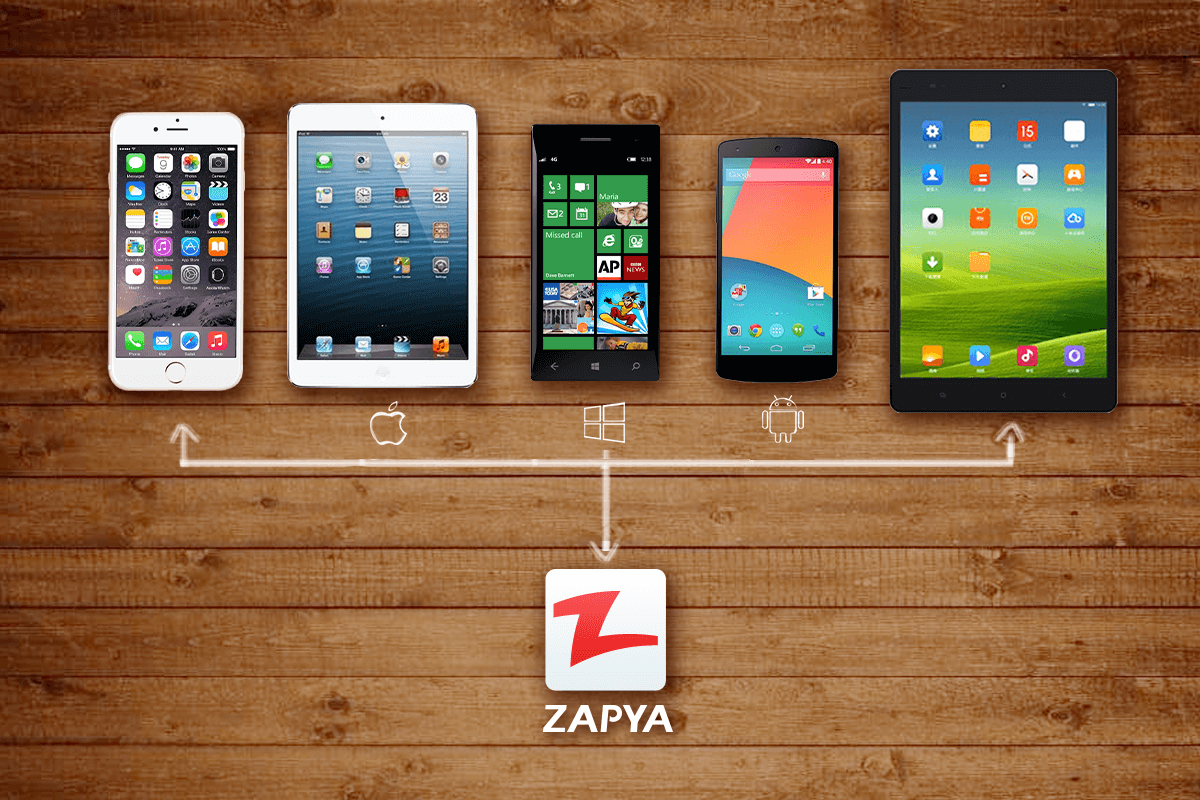 تطبيق Zapya لنقل مختلف الملفات بين الهواتف الذكية القريبة