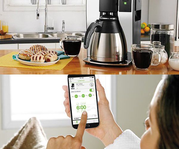 belkin Mr. Coffee® 10-Cup Smart Optimal Brew™ Coffeemaker with WeMo®