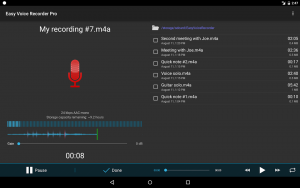 Easy Voice Recorder تطبيق قوي لتسجيل الأصوات على أندرويد