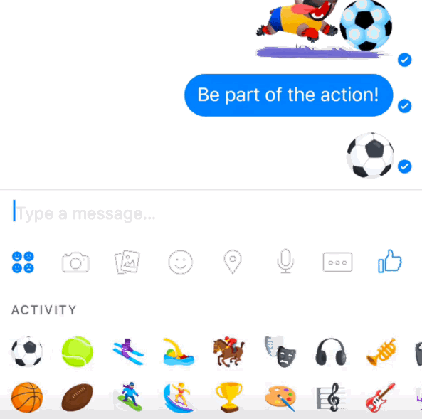 فيسبوك ماسنجر لديه لعبة جديدة مُخبأة "كرة قدم"