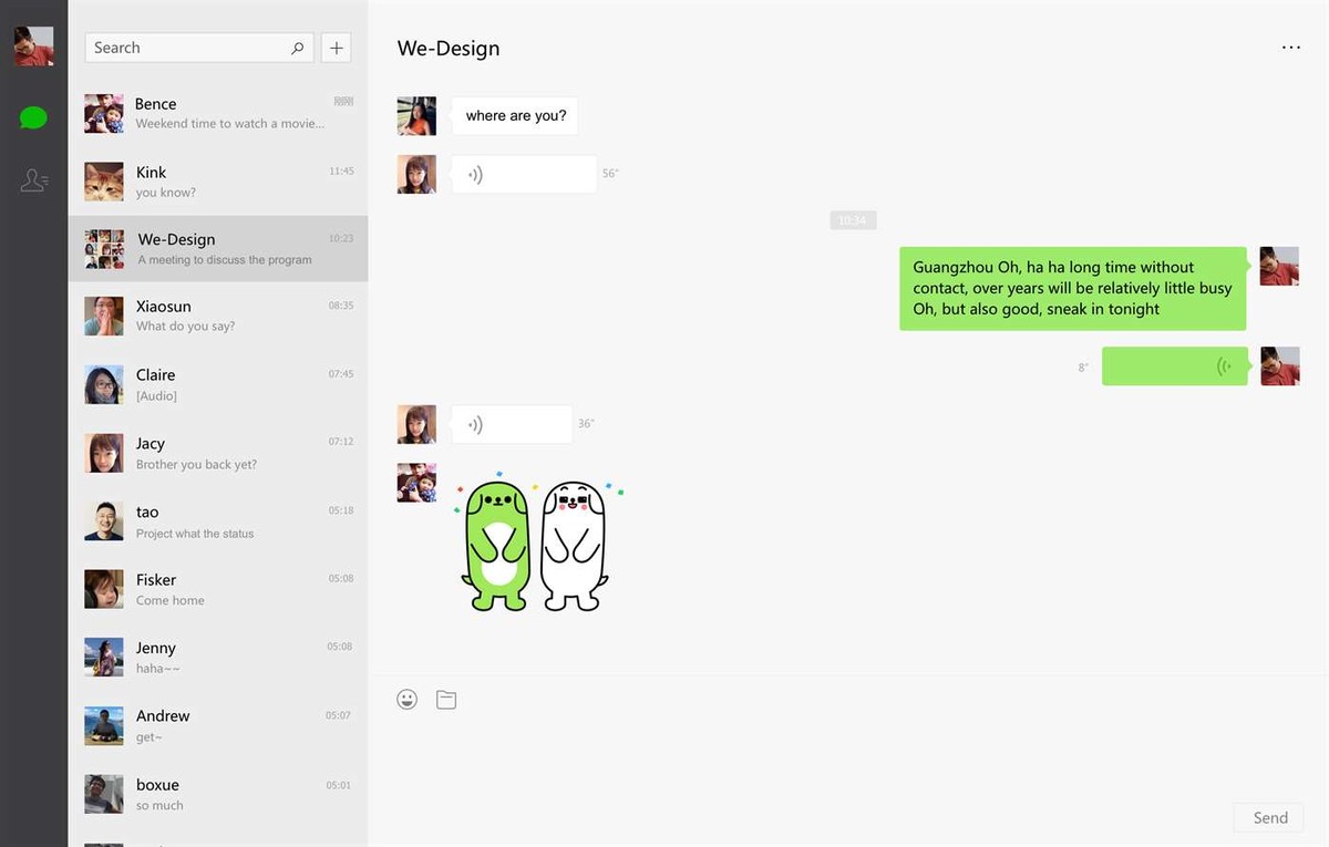 تطبيق WeChat متاح الآن على ويندوز 10 لأجهزة الحاسوب فقط