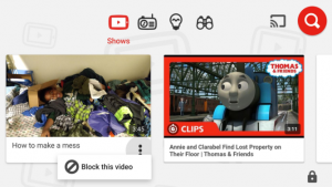 تطبيق YouTube Kids على أندرويد يسمح للآباء بحجب الفيديوهات أو القنوات