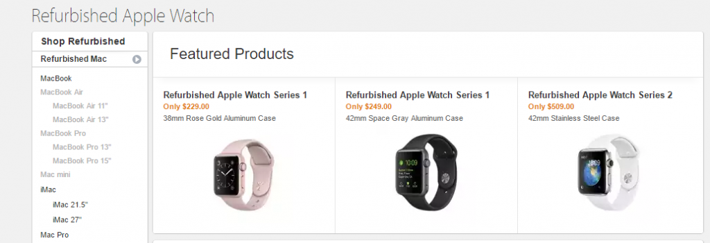  Refurbished Apple Watch