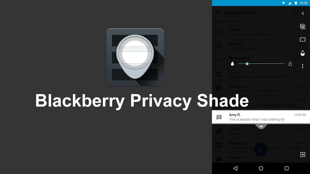 تطبيق Privacy Shade من بلاك بيري لحماية الخصوصية أثناء التصفّح