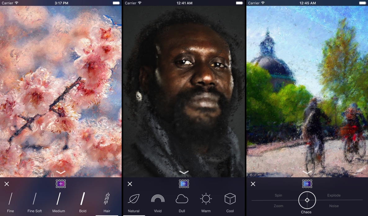 تطبيق Oilist على iOS لتحويل صورك إلى لوحات زيتية