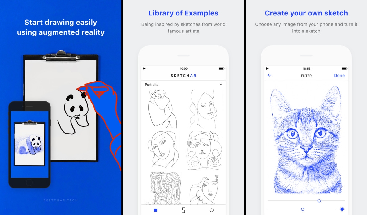 تعلم الرسم بخاصية الواقع المعزز مع تطبيق SketchAR الجديد