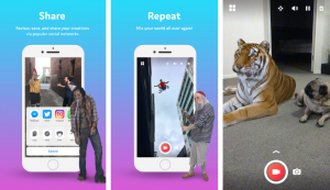 تطبيق Holo لإضافة مجسمات ثلاثية الأبعاد "حيّة" على كاميرا الفيديو