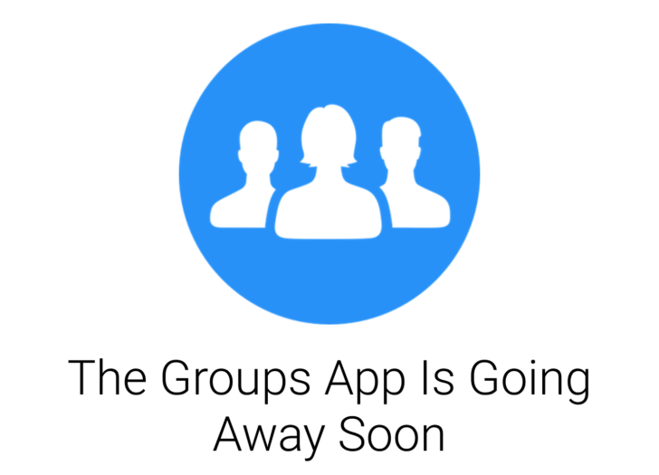 فيسبوك تغلق تطبيقها المجموعات في 1 سبتمبر