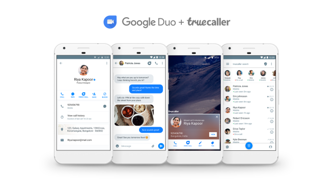 Truecaller يتكامل الآن مع تطبيق Google Duo