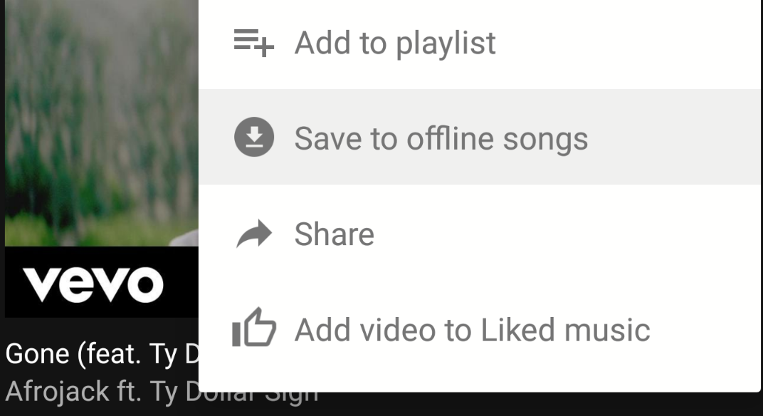 يوتيوب الموسيقى تدعم الآن الإستماع إلى المسارات أوفلاين