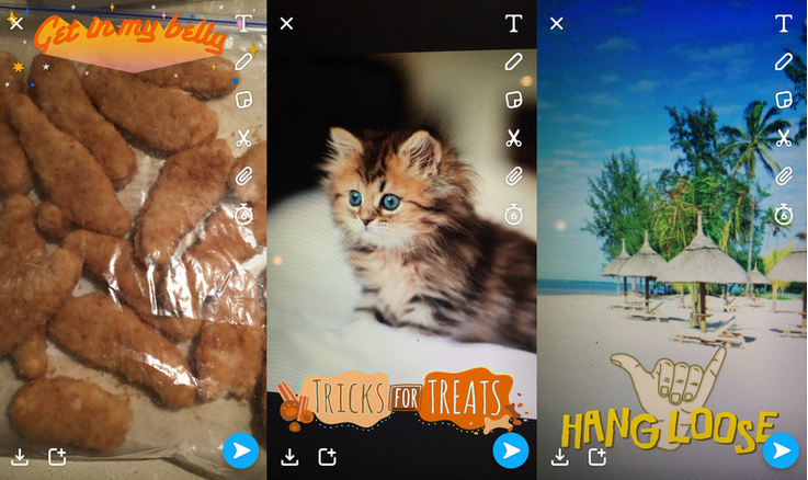  Snapchat now recognizes food, pets, and more when suggesting filters