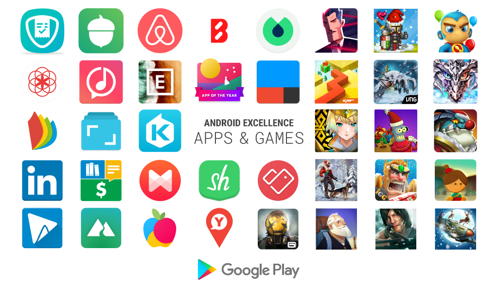 إليك التطبيقات والألعاب الجديدة بقسم Android Excellence لعام 2018 من قوقل