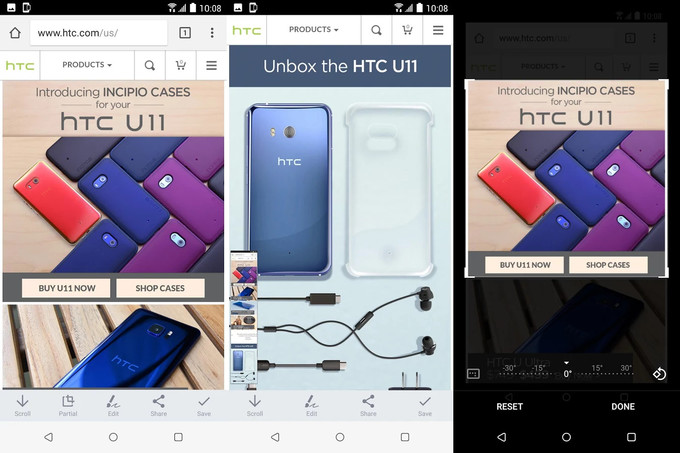 HTC تطلق تطبيقها Screen Capture على قوقل بلاي