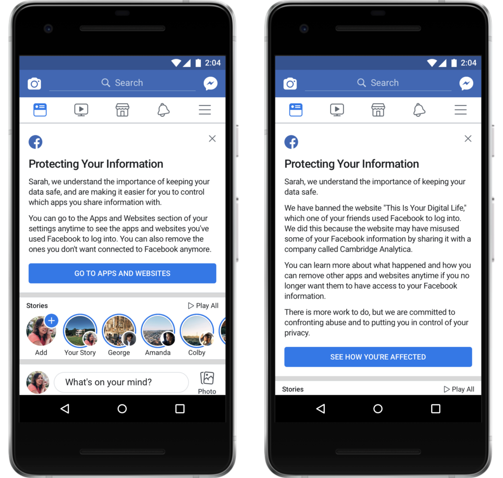 فيسبوك تكشف عن خططها لتقييد استخدام البيانات