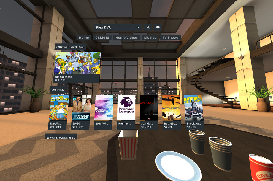 إطلاق تطبيق بث الفيديو Plex VR لنظارات الواقع الافتراضي