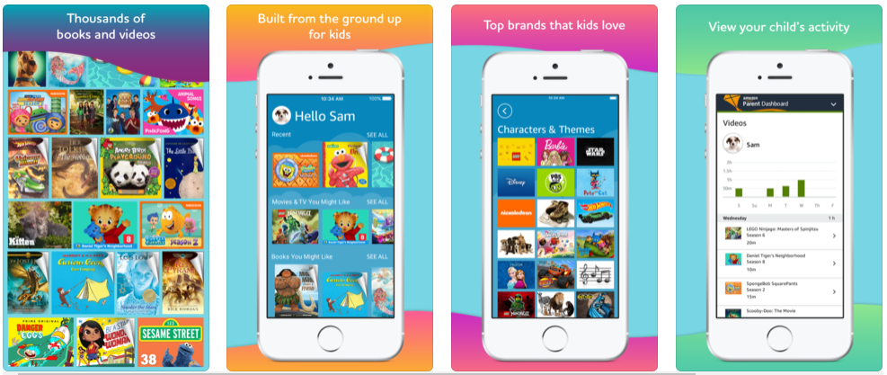 أمازون تُطلق تطبيقها FreeTime Unlimited المخصص للأطفال على iOS