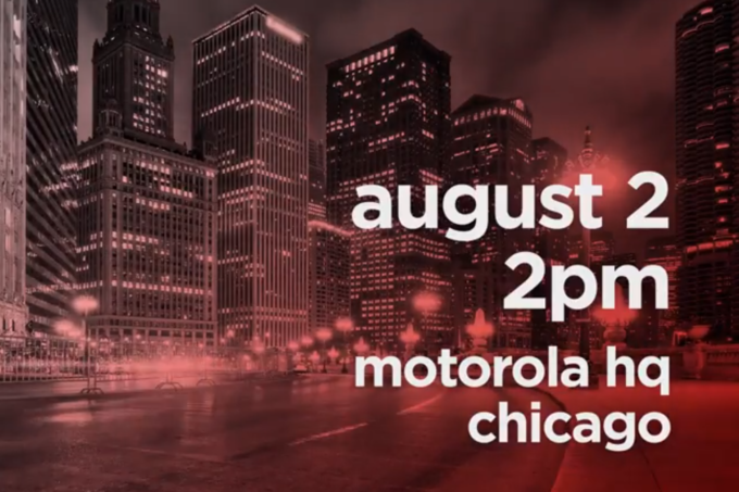 موتورولا ستكشف عن هواتفها الجديدة يوم 2 اغسطس