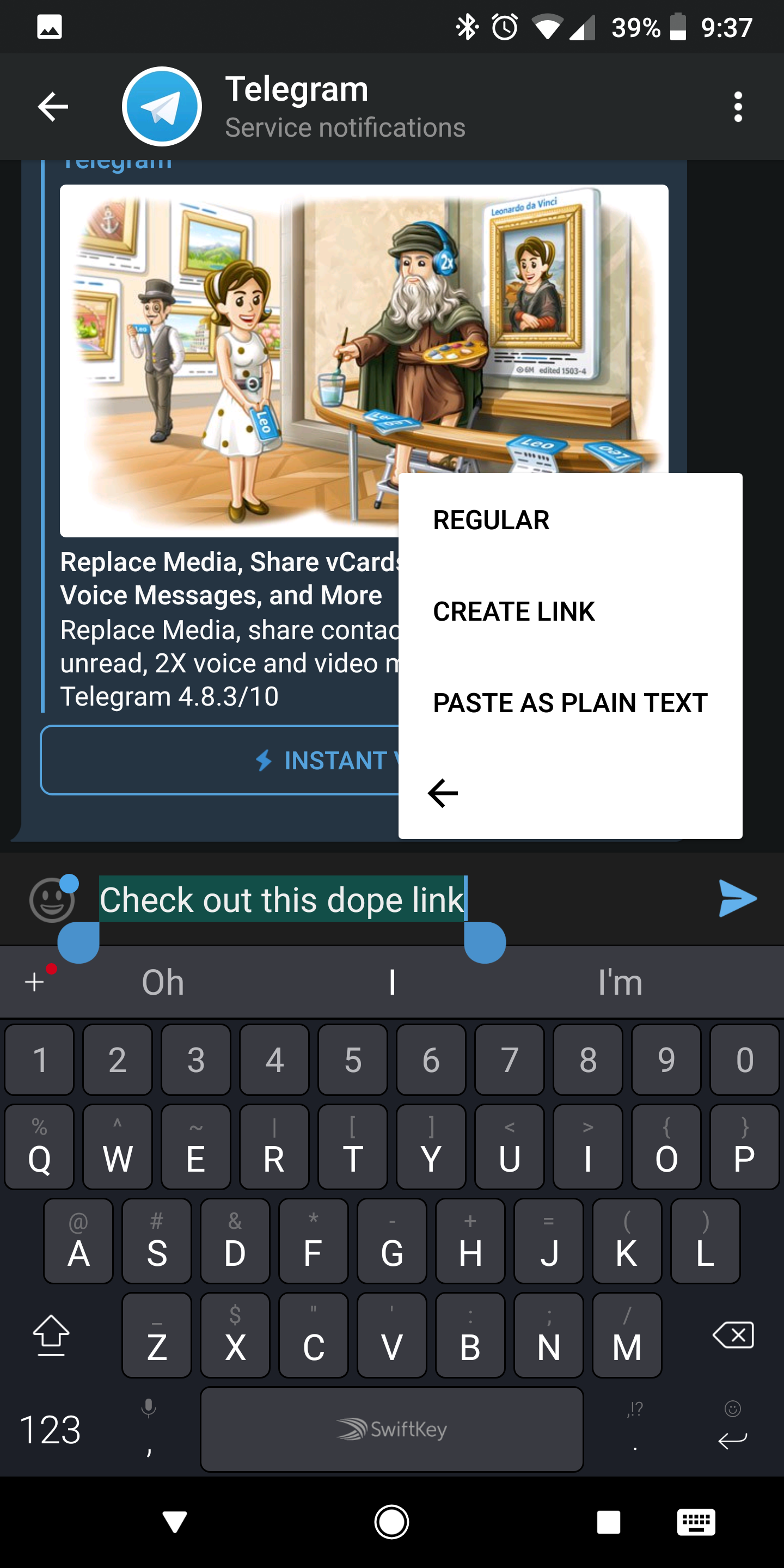 تحديث تيليغرام يدعم استبدال الوسائط المُرسلة بالخطأ والمزيد Telegram
